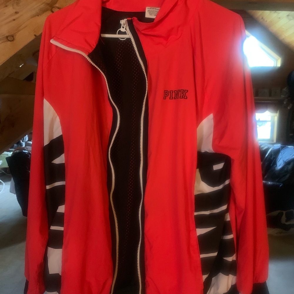 Pink light weight jacket like new